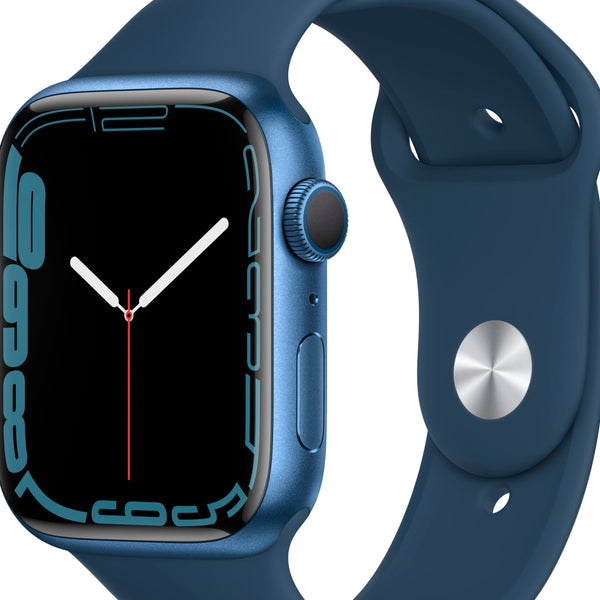 Apple logo Series-7 watch (Blue)