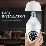 Smart 360° Light Bulb Security Camera - 1080P