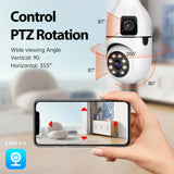 Smart 360° Light Bulb Security Camera - 1080P