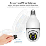 Smart 360° Light Bulb Security Camera - 1080P