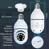 Smart 360° Light Bulb Security Camera - 1080P