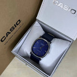 CASIO QUARTZ MEN'S LEATHER WATCH